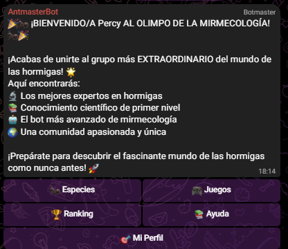 Comunidad AntMaster en Telegram
