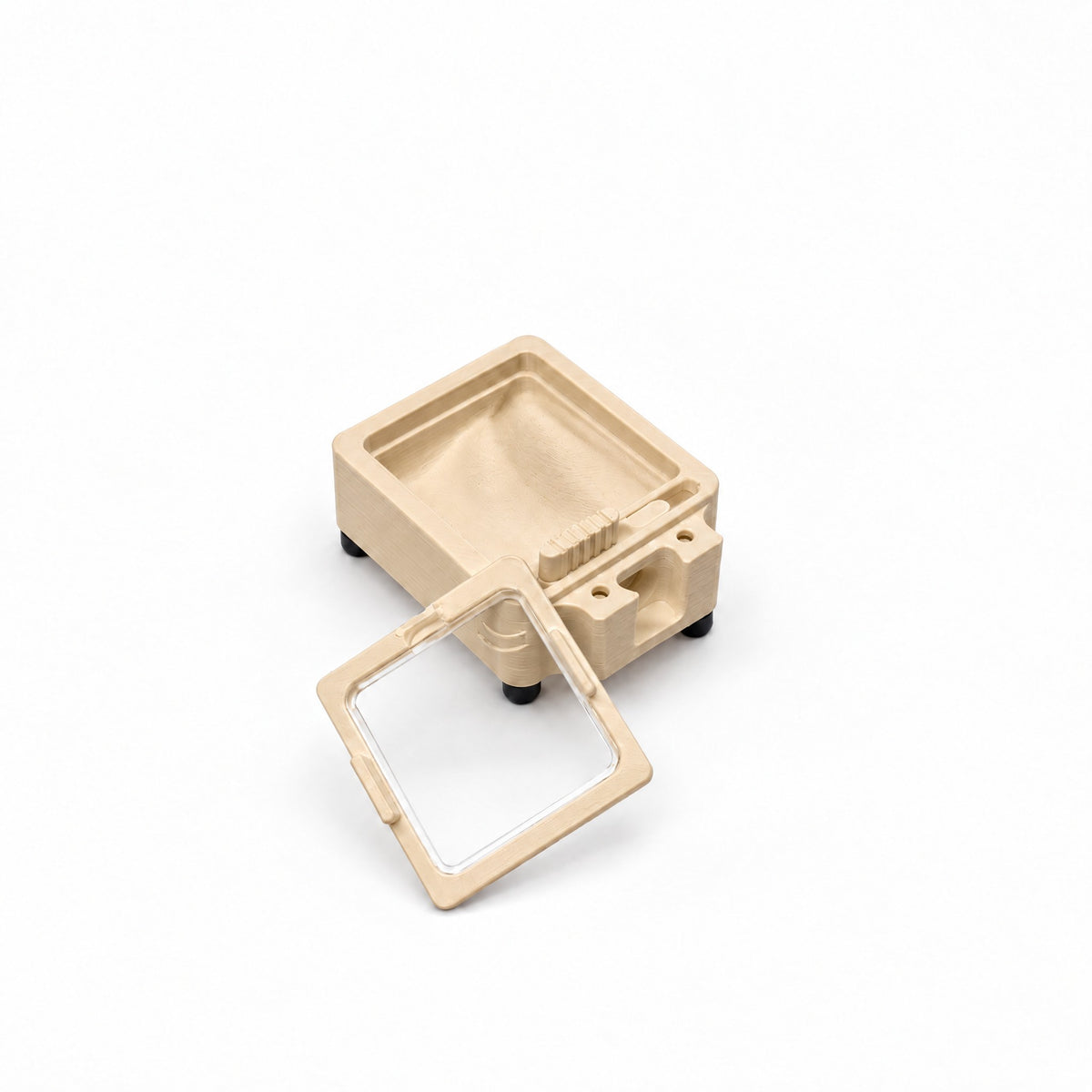 Forrajeo Mini 3D en PLA crema mate