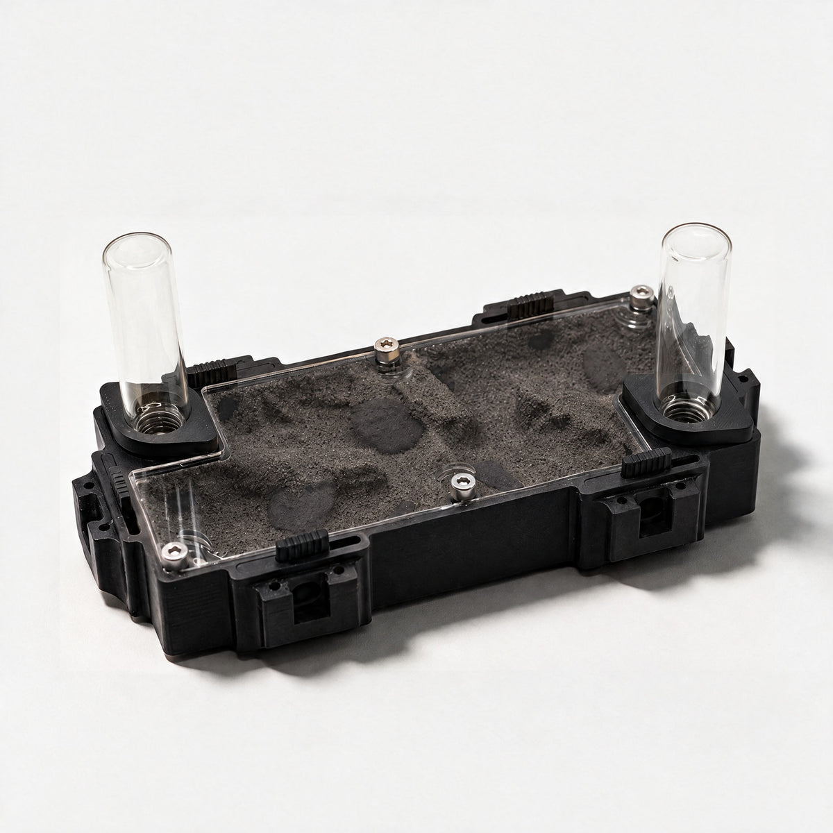 Hormiguero Terra L V2 con yeso Sandust Black