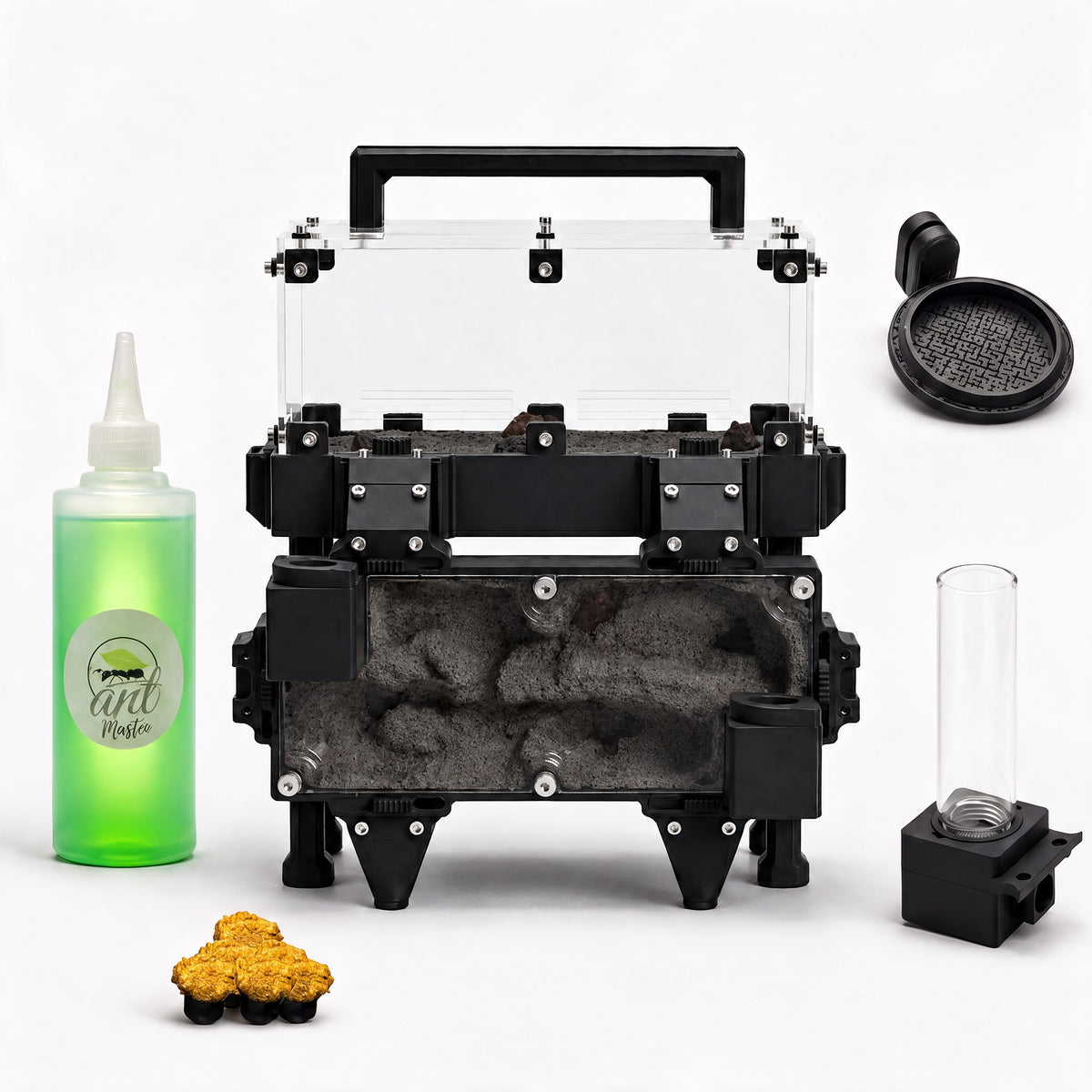 Kit L Terra Vertical con yeso Sandust Black